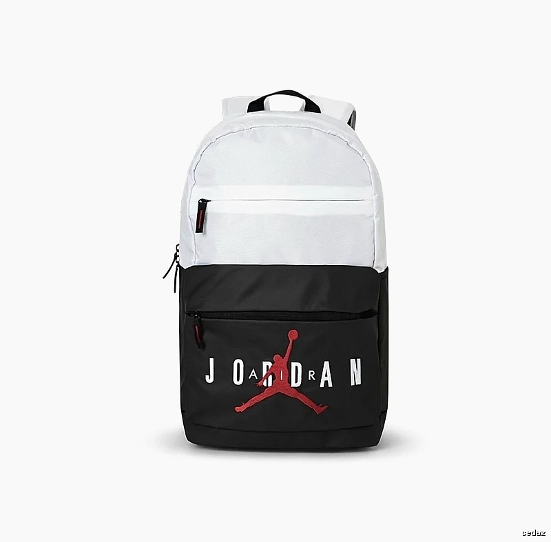 AIR JORDAN Black and White Sports Backpack