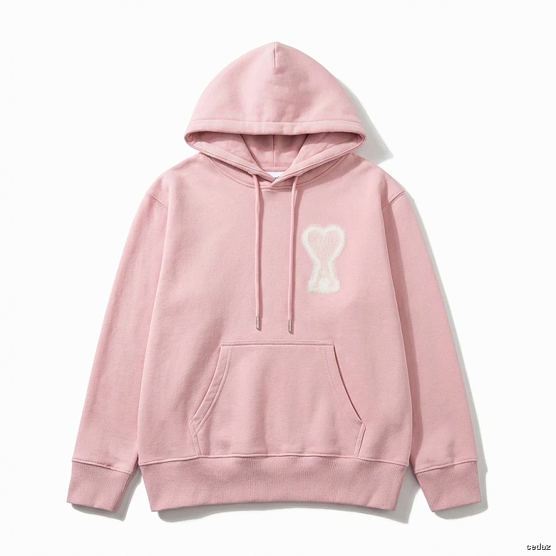 AMI Love Pink Hoodie