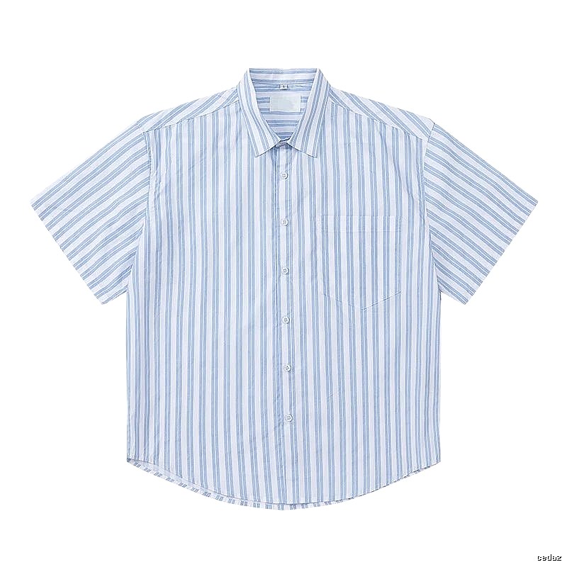 AMI Stripe Minimalist Style Shirt