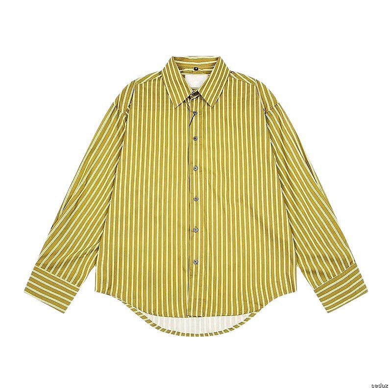 AMI striped retro-style shirt