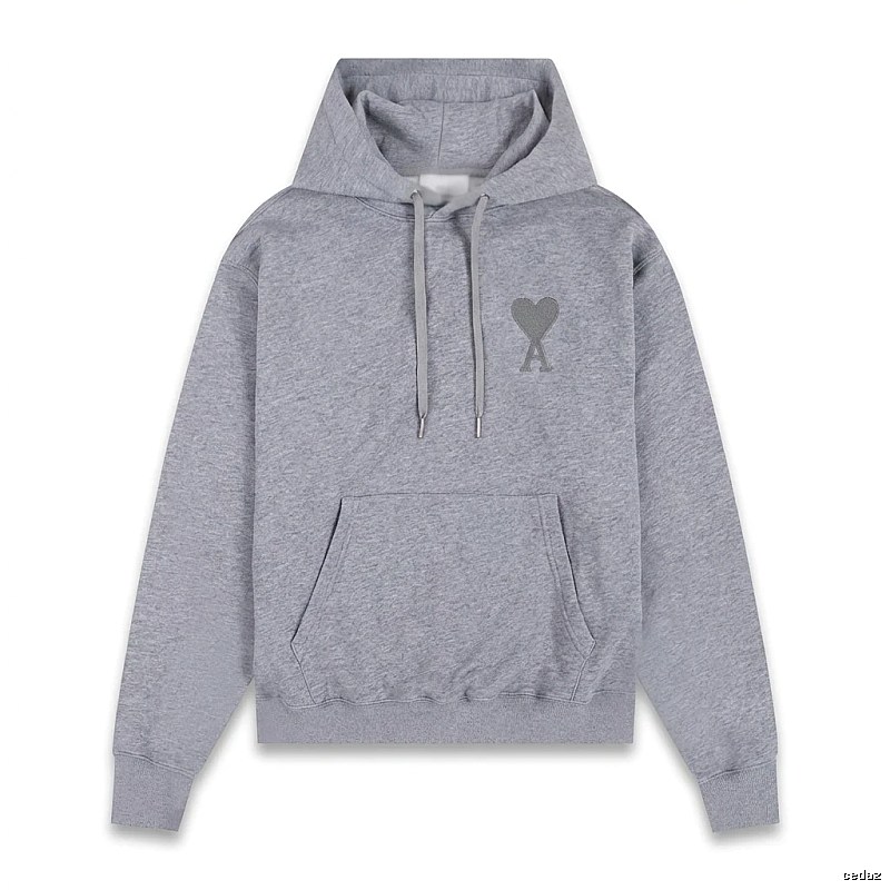 AMIRI Love Collection Grey Hoodie