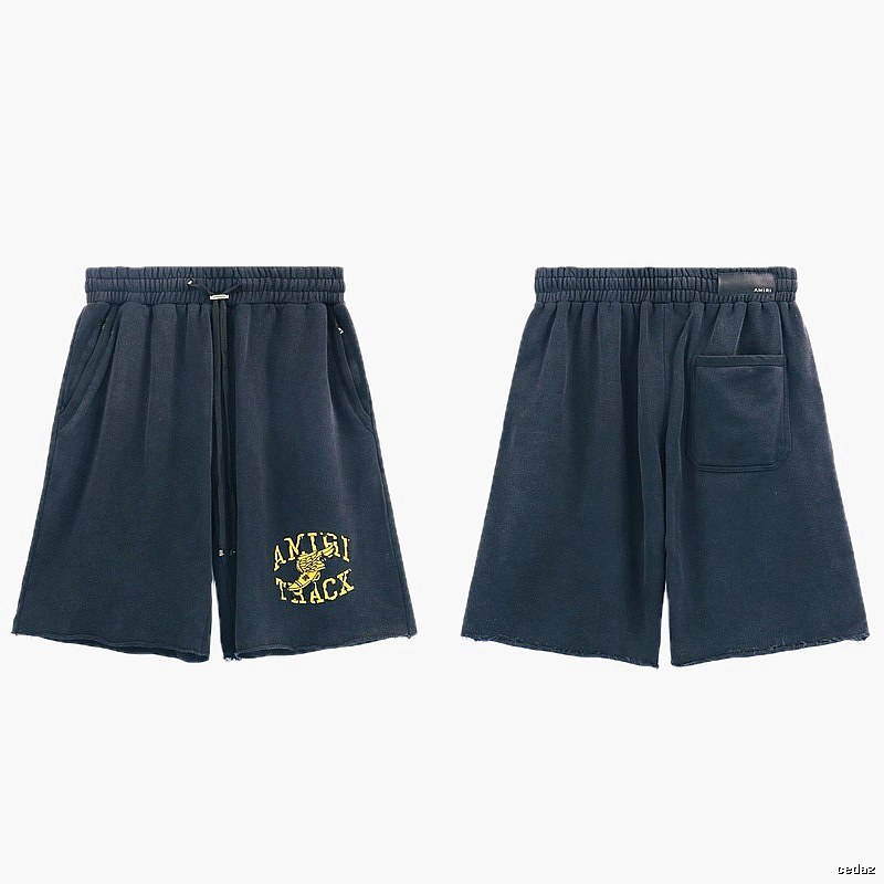 AMIRI Track American High Street Black Shorts