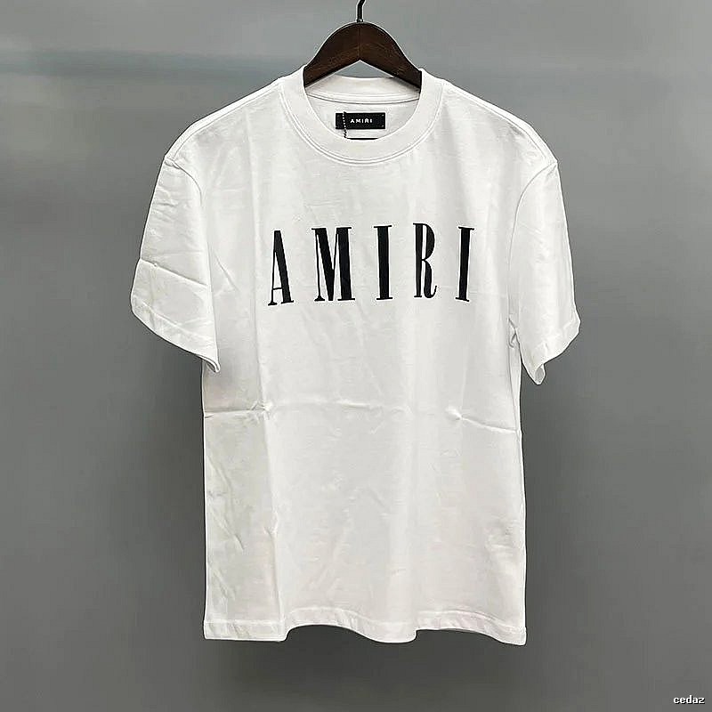 Amiri White Black Records Graphic T-Shirt Statement Graphic