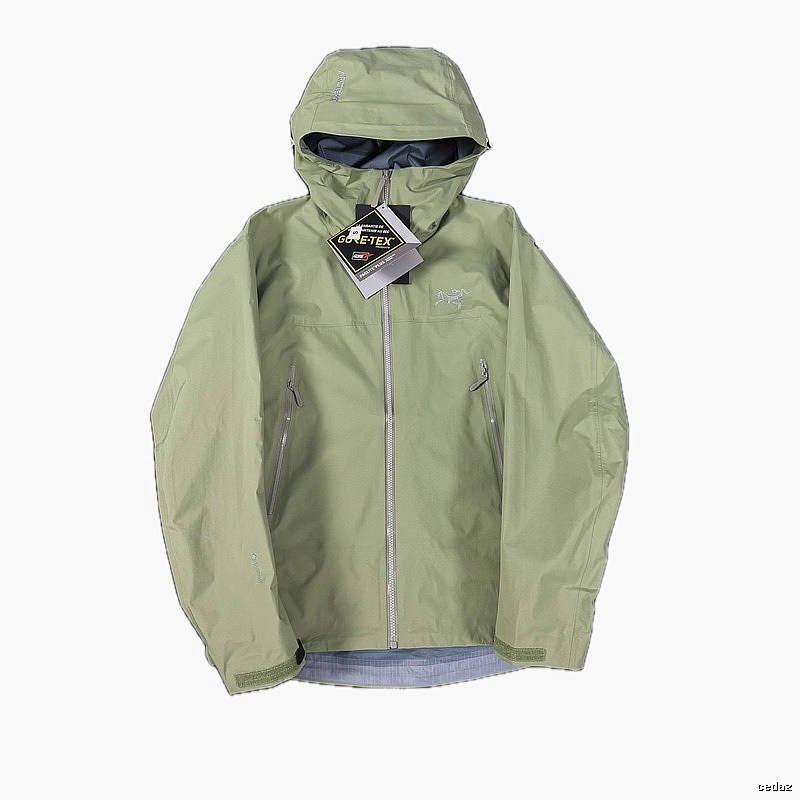 Arc’teryx sage green windbreaker