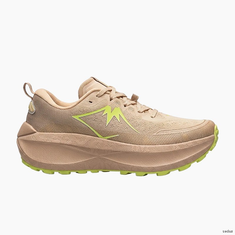 ASICS retro-style beige sports shoes
