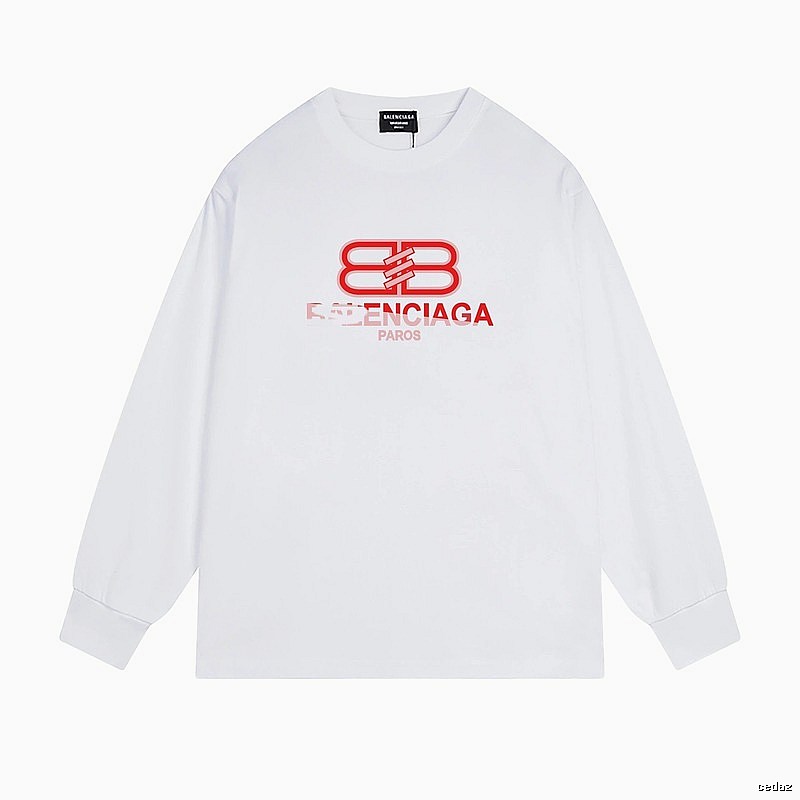 Balenciaga BB Print White T-shirt