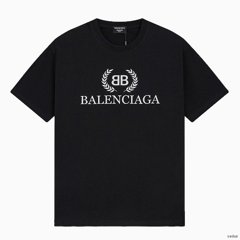 Balenciaga Classic Style Black T-shirt