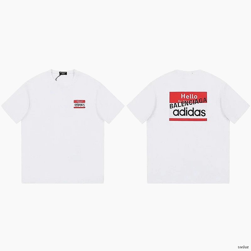 Balenciaga co-branded white T-shirt