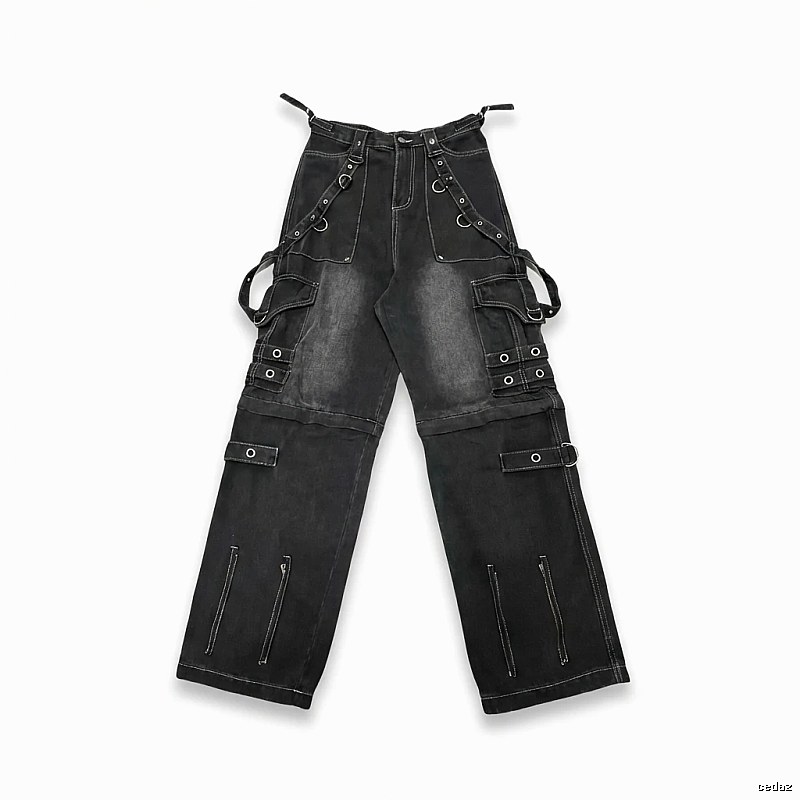 Balenciaga dark workwear style jeans
