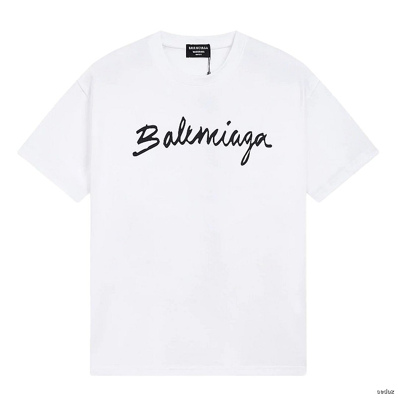 Balenciaga letter simple white T-shirt
