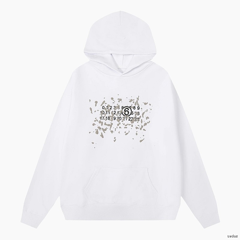 Balenciaga Patterned Logo hoodie Black Pullover Small with Polished Detail