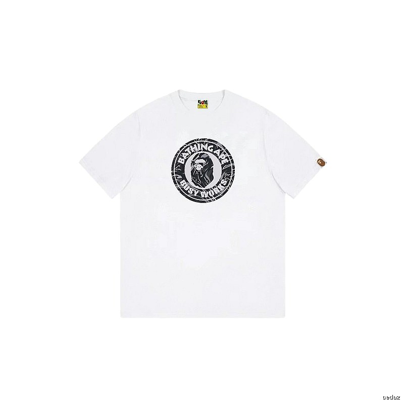 Bape classic retro style white T-shirt