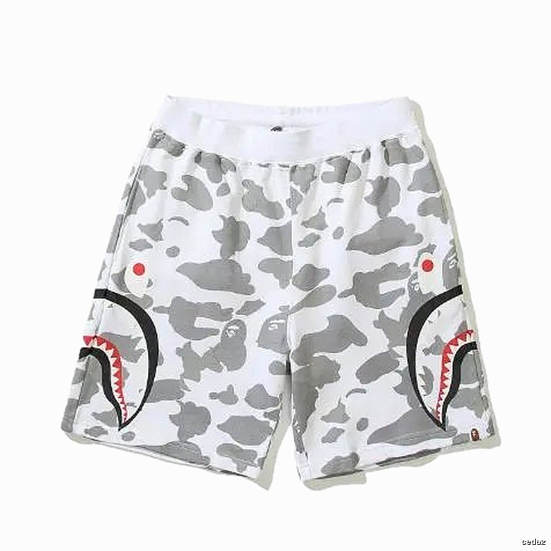 Bape Shark Camouflage Shorts