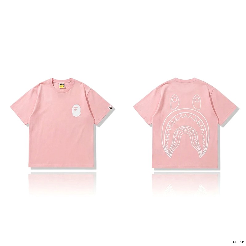 Bape Shark Series Pink T-shirt