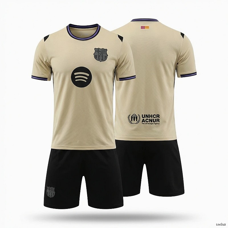 Barcelona away wind beige jersey