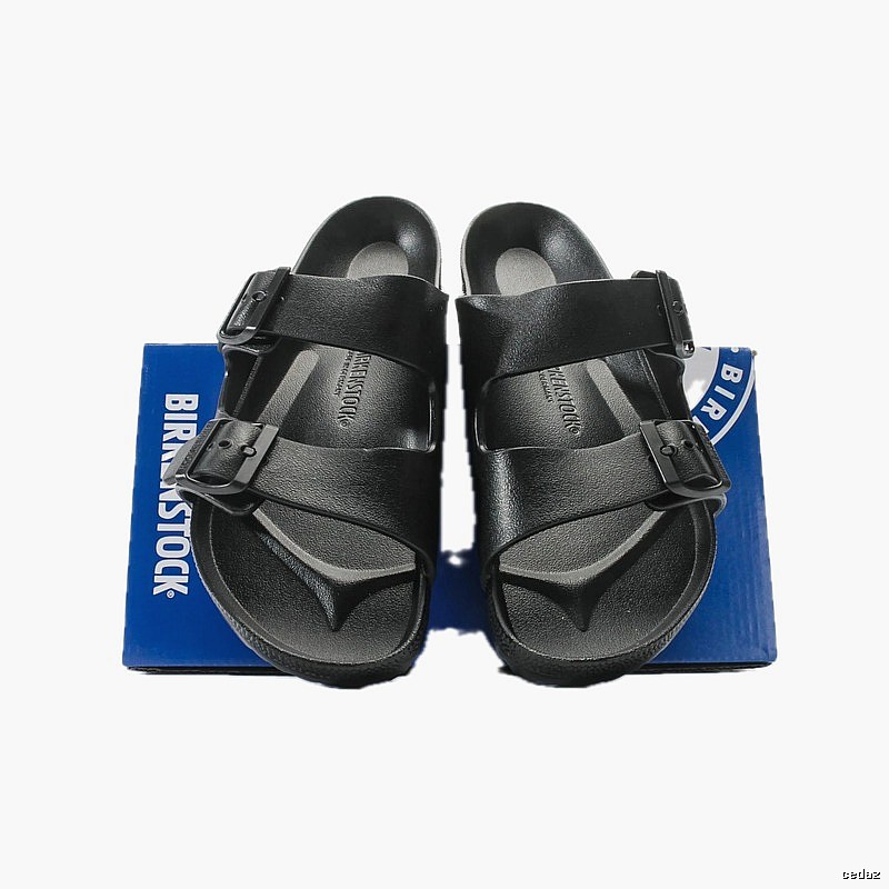 Birkenstock Classic Casual Style Black Slide Sandals
