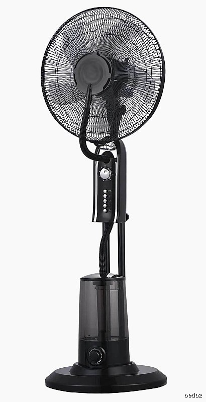 Bladeless Pedestal Cooling Fan For Room Airflow 18-inch Mechanical Control eu Plug