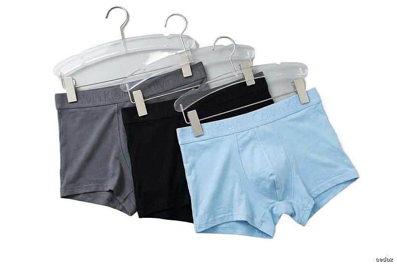 Calvin Klein minimalist style gray underwear