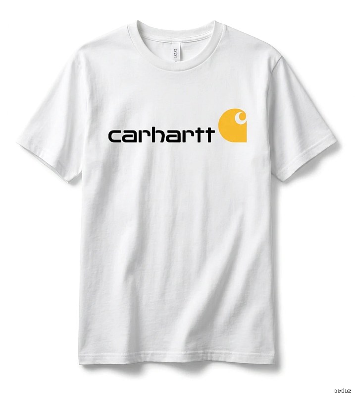 Carhartt Classic Simple Style White T-shirt