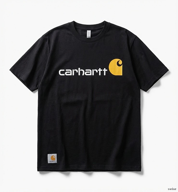 Carhartt minimalist style black T-shirt