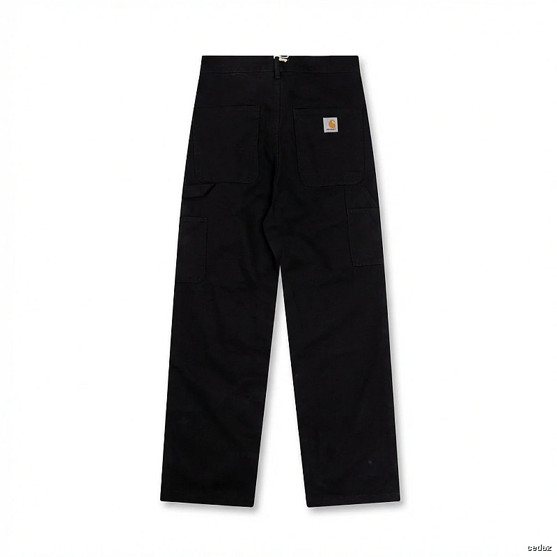 Carhartt workwear style black long trousers