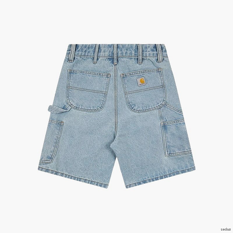 Carhartt workwear style denim shorts