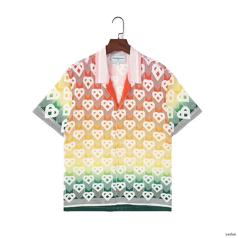 Casablanca Rainbow Gradient Style Shirt