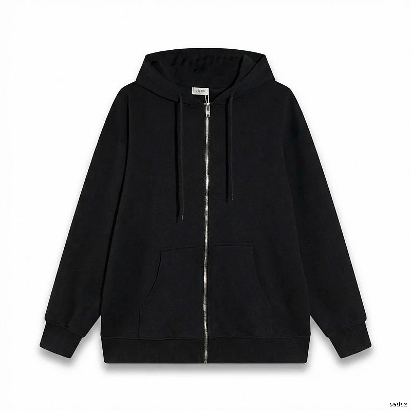 CELINE basic simple black sweatshirt