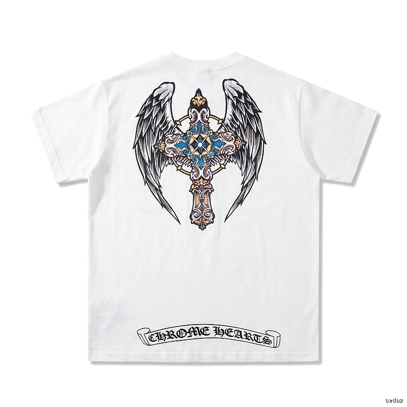 Chrome Hearts Angel Cross White T-shirt