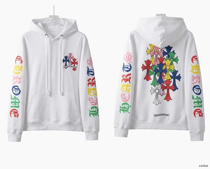 Chrome Hearts Colored Cross Hoodie