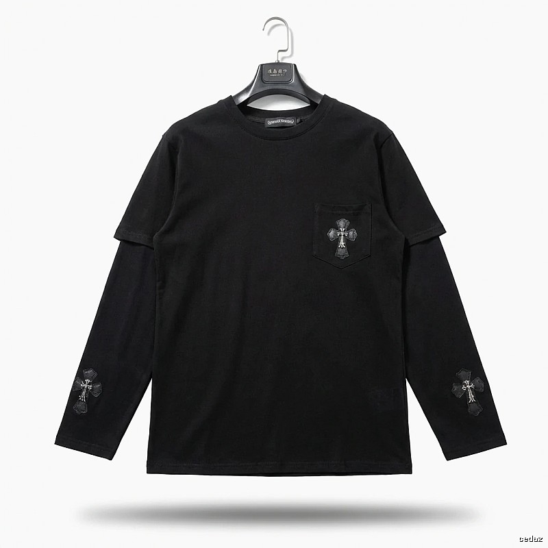 Chrome Hearts Cross Dark Style Top