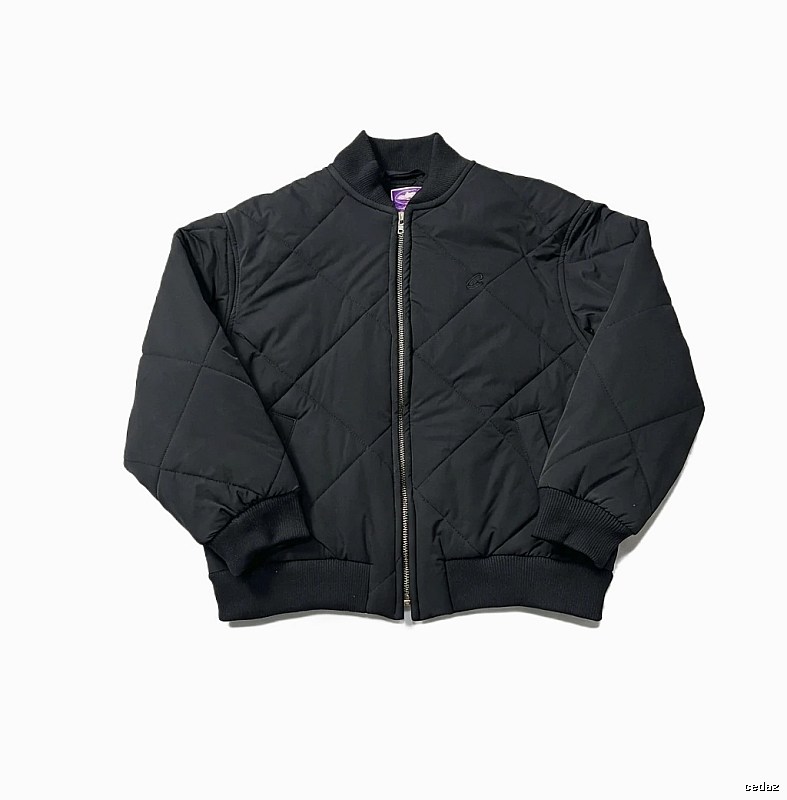 Corteiz black quilted jacket