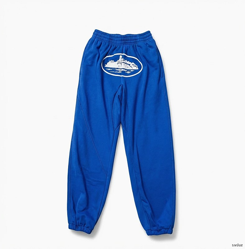 Corteiz blue casual style sweatpants