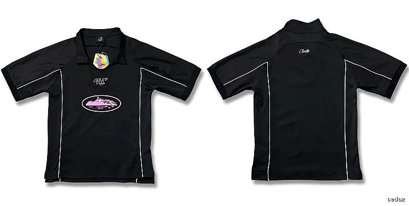 Corteiz sporty black short sleeves