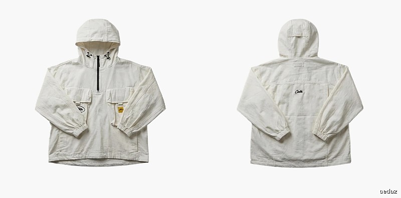 Corteiz Workwear Style White Jacket