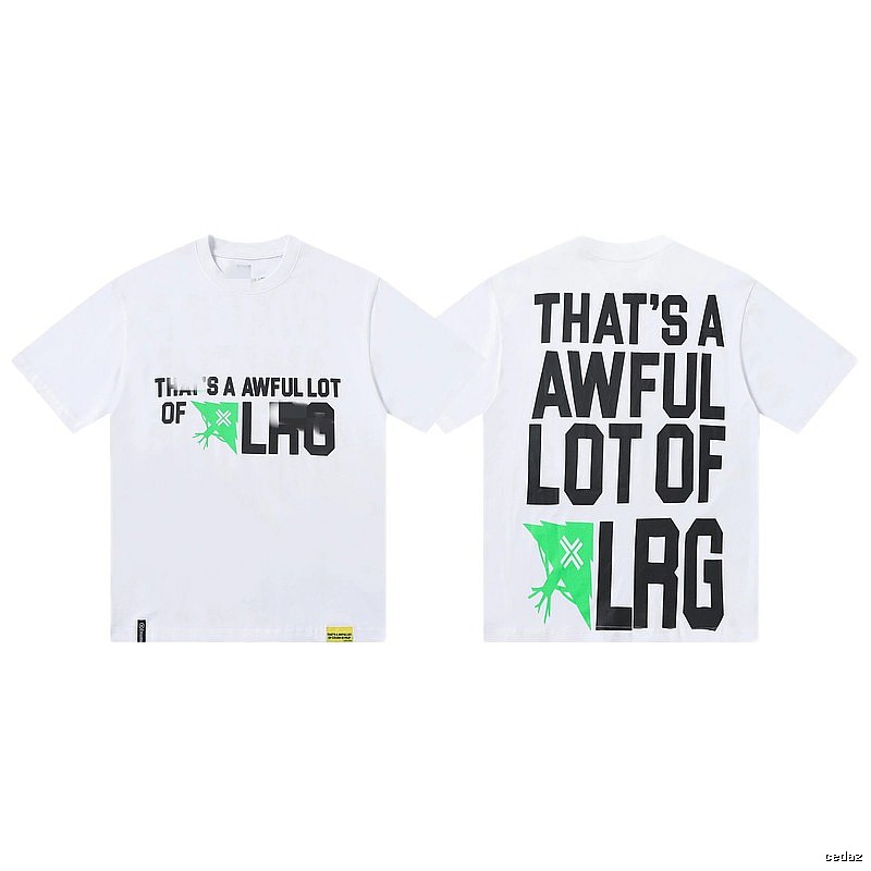 COUGH SYRUP Letter Print Street Style White T-shirt