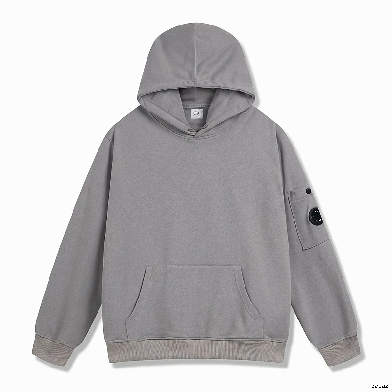 C.P. Grey Trendy Brand Hoodie