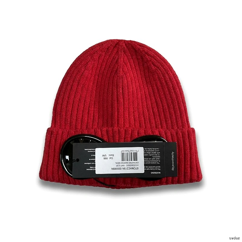 C.P. Knitting Fashion Style Red Hat