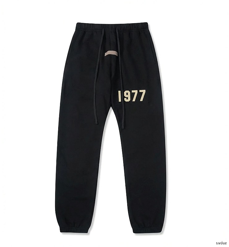 ESSENTIALS 1977 Casual Style Black Pants