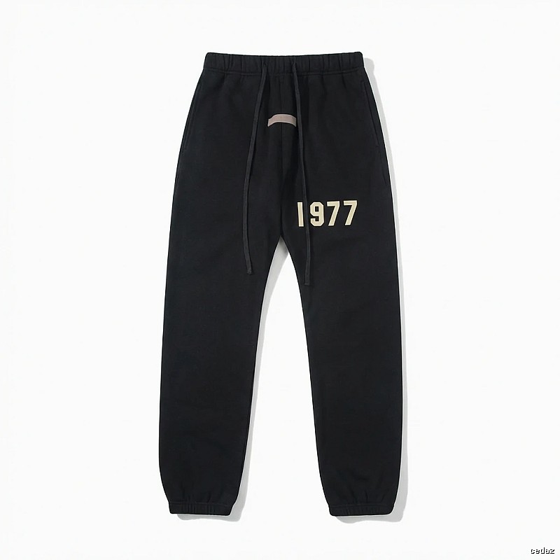 ESSENTIALS 1977 Wind Black Sweatpants