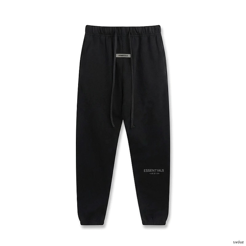 ESSENTIALS Basic Black Sweatpants