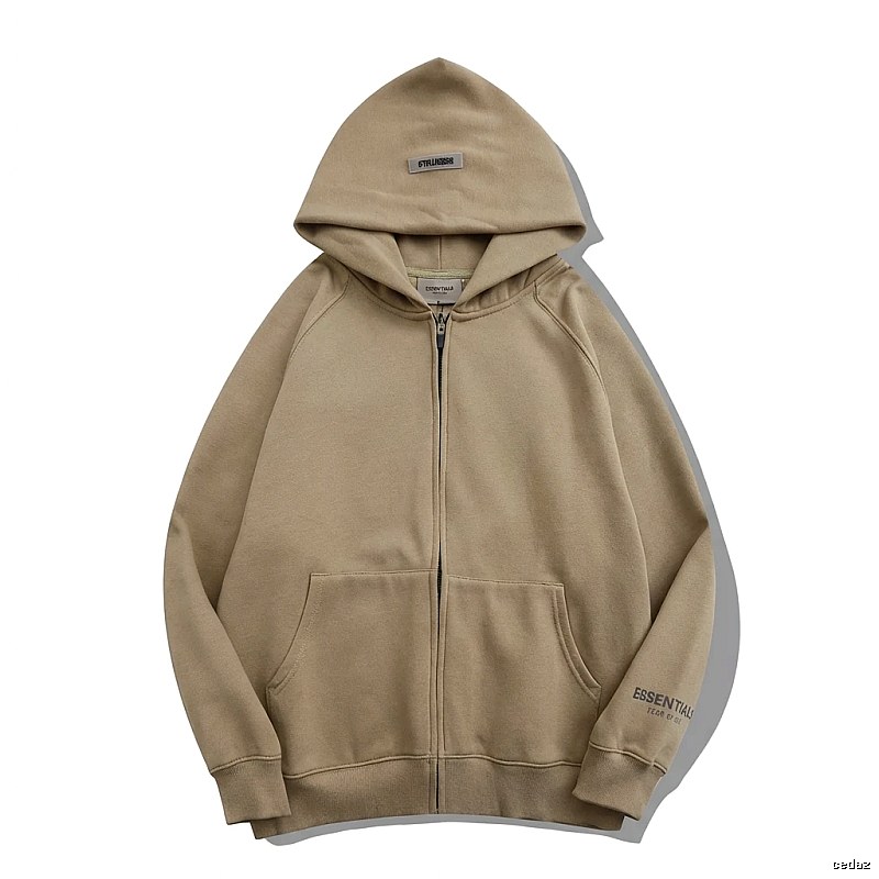 ESSENTIALS Basic Khaki Sweatshirt