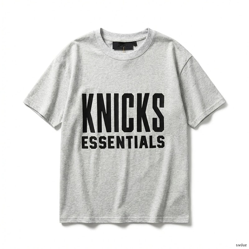 ESSENTIALS brand gray T-shirt
