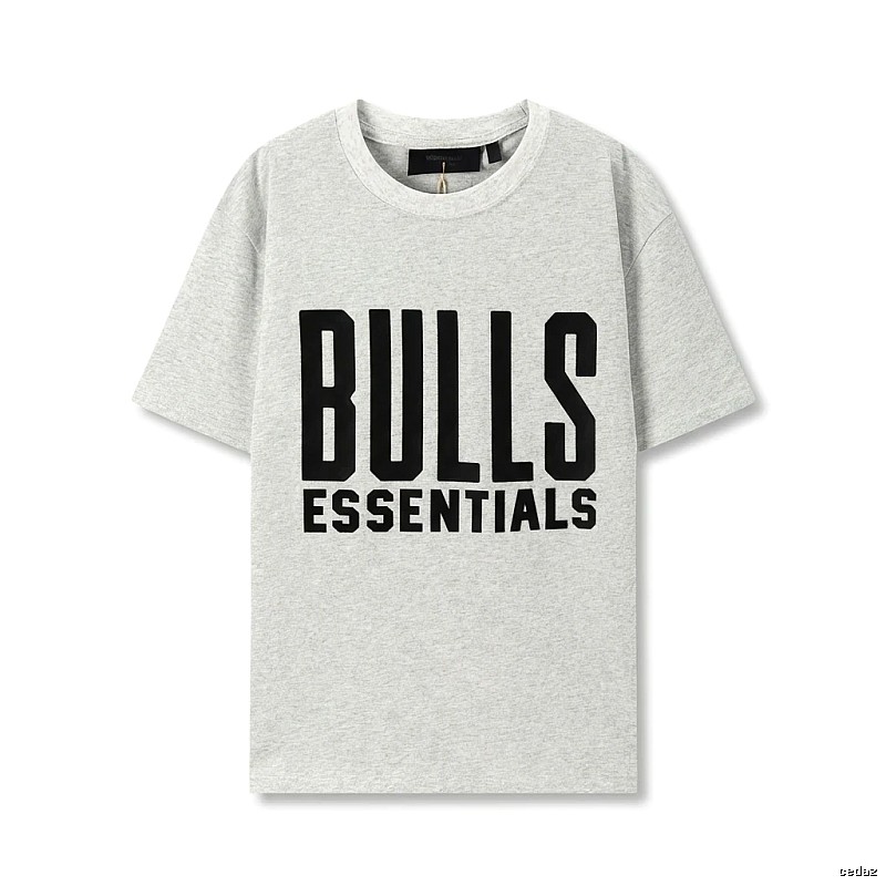 ESSENTIALS Bulls Style Grey T-shirt