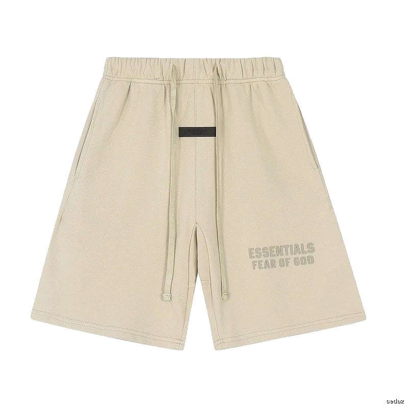 ESSENTIALS casual khaki shorts