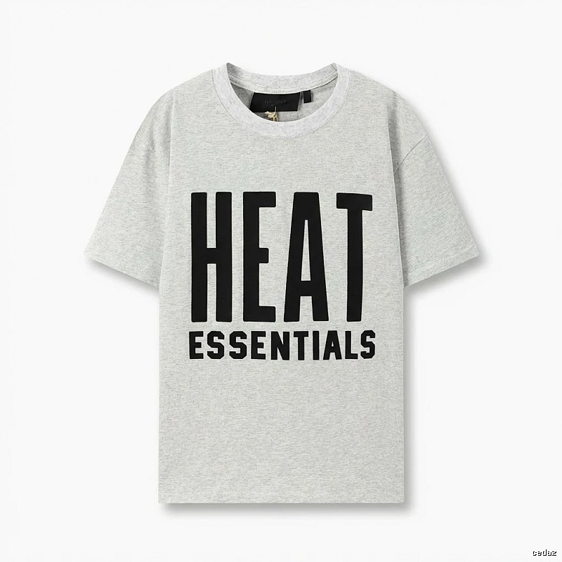ESSENTIALS HEAT Series Grey T-shirt