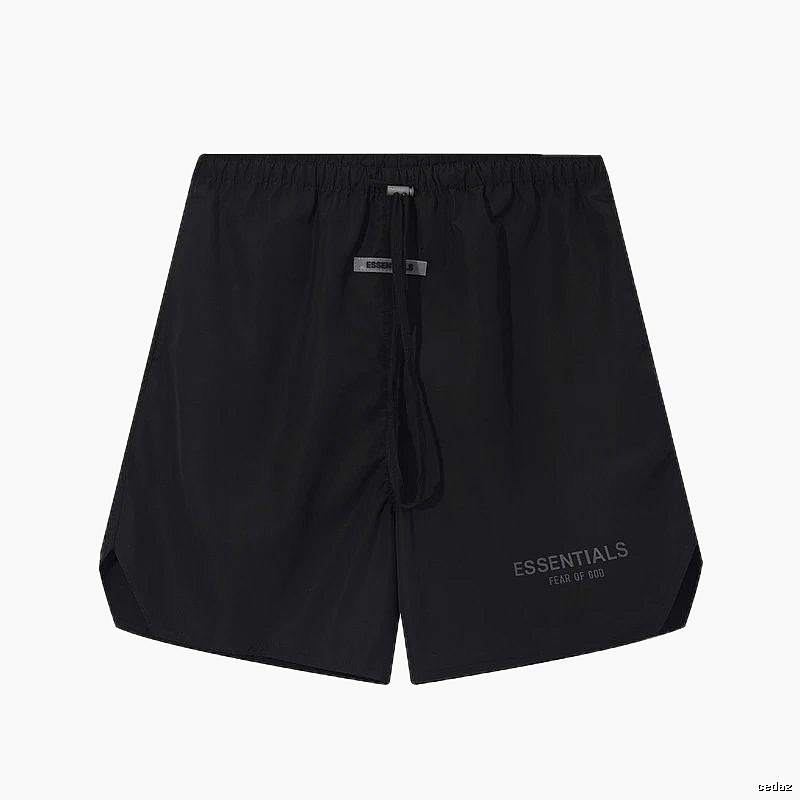 ESSENTIALS minimalist style black shorts