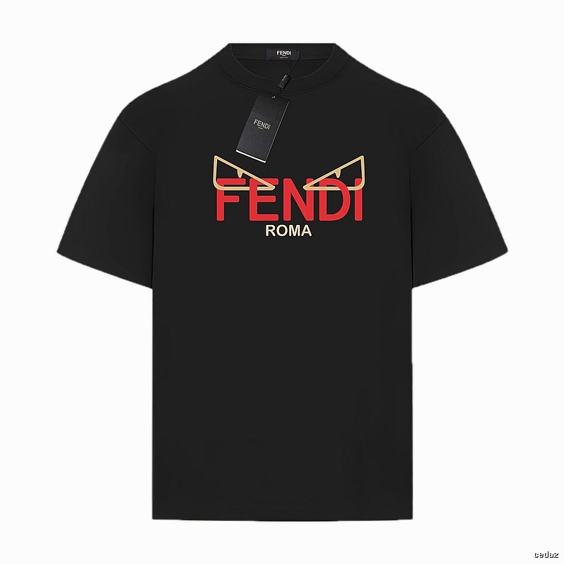 Fendi Devil Style Black T-shirt