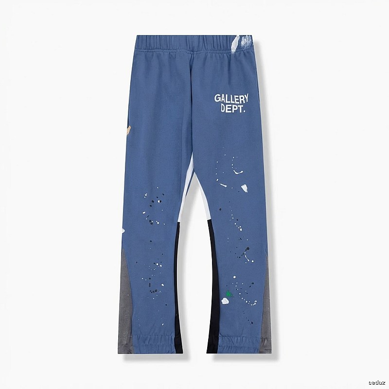 Gallery Dept Graffiti Style Blue Pants