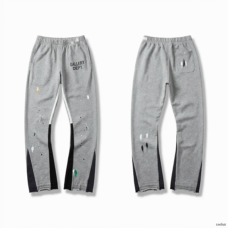 Gallery Dept Graffiti Style Gray Sweatpants